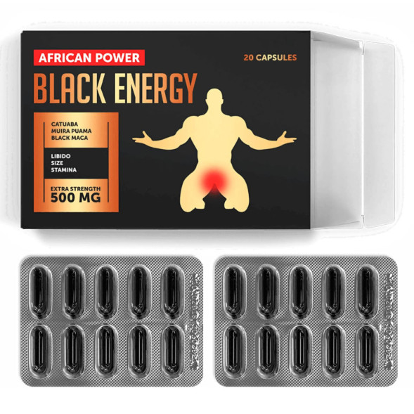 Африканская виагра Black Energy в Москве