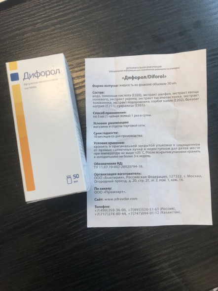 Дифорол в Москве
