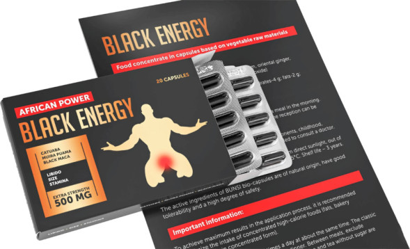 Африканская виагра Black Energy в Москве