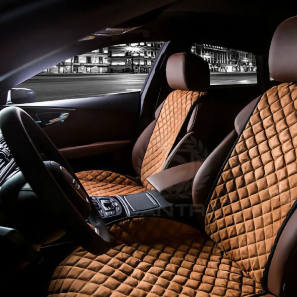 Накидки на сиденья из алькантары Трокот в Москве