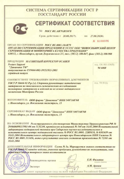 Корсет Power Magnetic в Москве